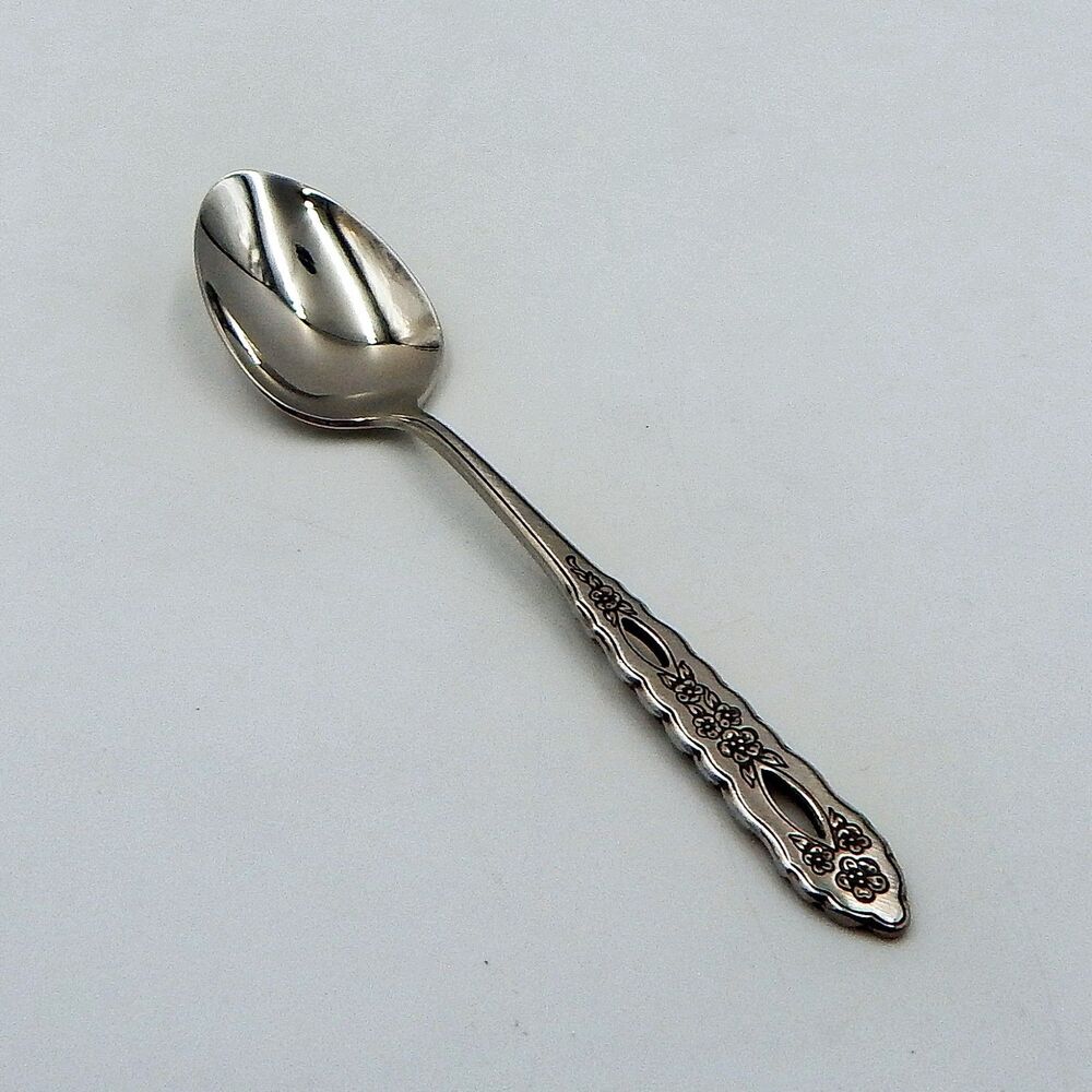 Oneida Deluxe PROPOSAL Teaspoon 6 1/8 Inch Stainless Flatware Silverware Pierced